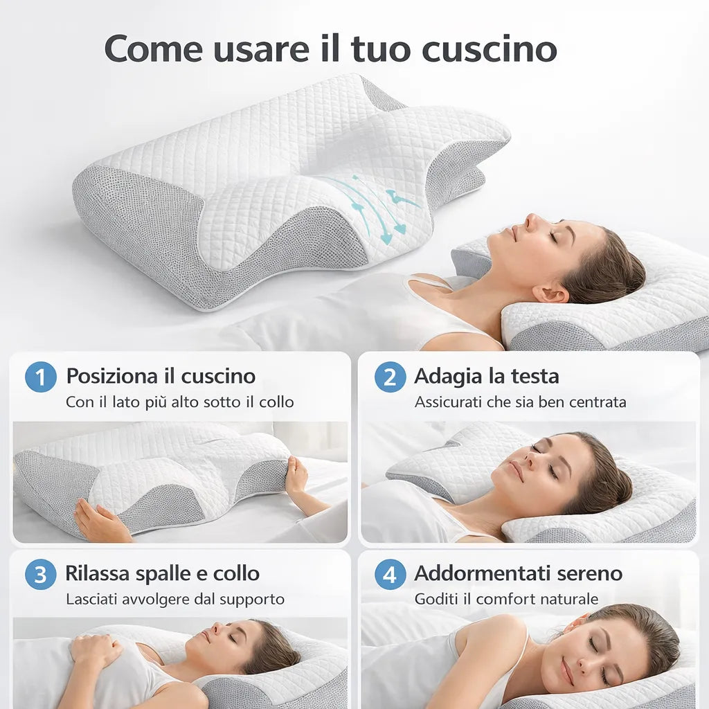 Cuscino Memory  per Sonno