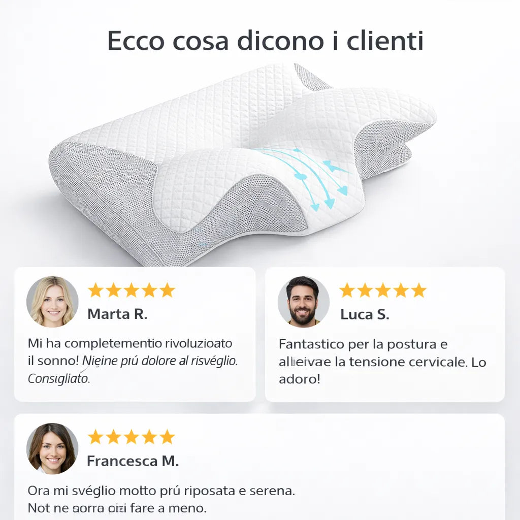 Cuscino Memory  per Sonno